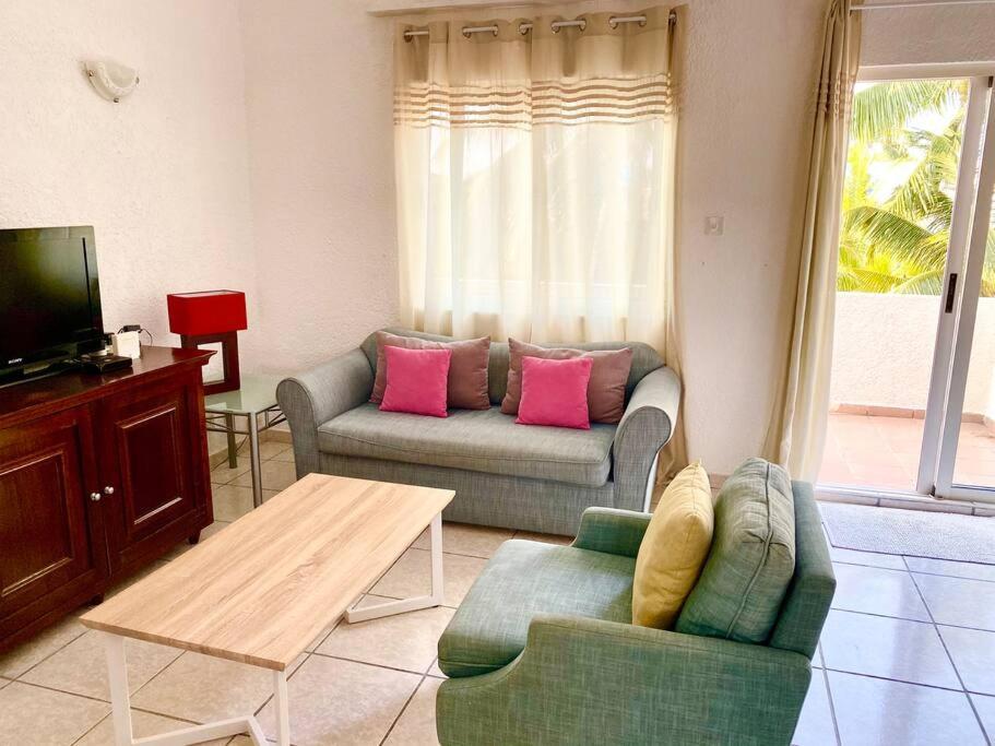 Terrasse Bord De & Piscine / Apartament Flic-en-Flacq
